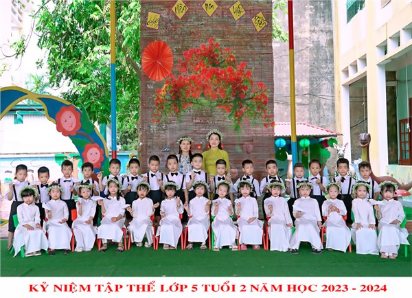 Kỉ yếu lớp 5 tuổi 2 năm học 2023-2024